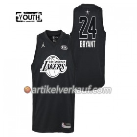 NBA Los Angeles Lakers Trikot Kobe Bryant 24 2018 All-Star Jordan Brand Schwarz Swingman - Kinder